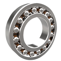 Self-aligning ball bearing